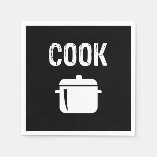 Cook-Paneel-Design Serviette (Vorderseite)