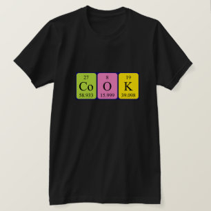 Cook Periodensystem Shirt