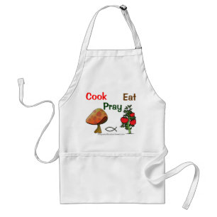 Cook Pray Eat Anpassen Schürze