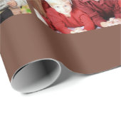 Cook Vater Wir Liebe Sie Familienfoto Collage Geschenkpapier (Rolleneckpunkt)