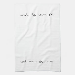 Cook Wash Dry Wiederholung Tee Küchentuch