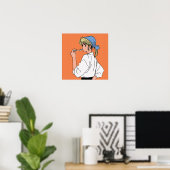 Cook with a Pearl Earring Poster (Heimbüro)