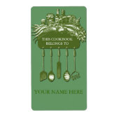 Cookbook Collection Buchzeichen ..grün (Vorne)