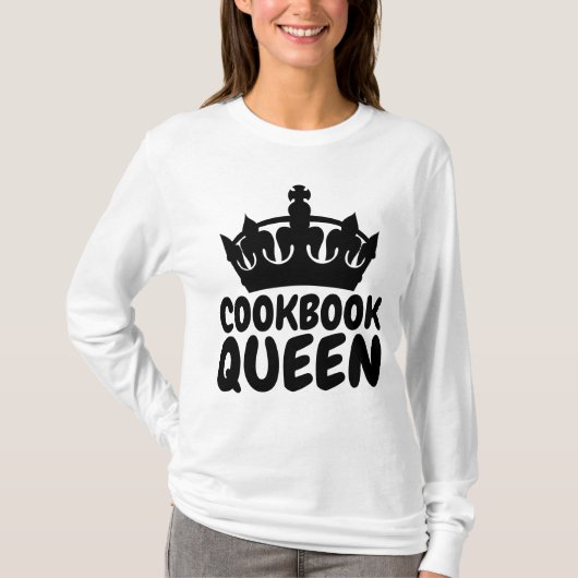 COOKBOOK QUEEN T - Shirt (Vorderseite)