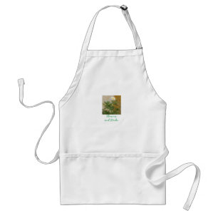 COOKERY SCHÜRZE KÜCHE UND GETRÄNKE Blume und Kräut