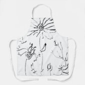 COOKERY SCHÜRZE Multimedia Print Schürze BLUME Des (Vorderseite)