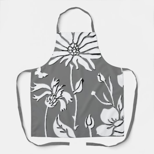 COOKERY SCHÜRZE Multimedia Print Schürze BLUME Des (Vorderseite)