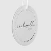 Cookeville Tennessee TN Travel Vereinigte Staaten Ornament (Vorderseite)