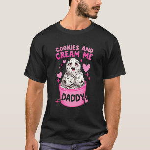 Cooki und Cream Me Daddy Vatertag Familie Matc T-Shirt