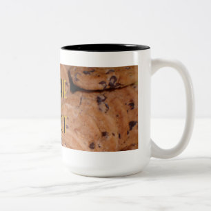 Cookie Addicie Cookie Pattern Tasse