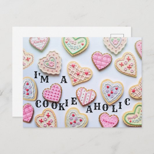 COOKIE - AHOLIC POSTKARTE (Vorne/Hinten)