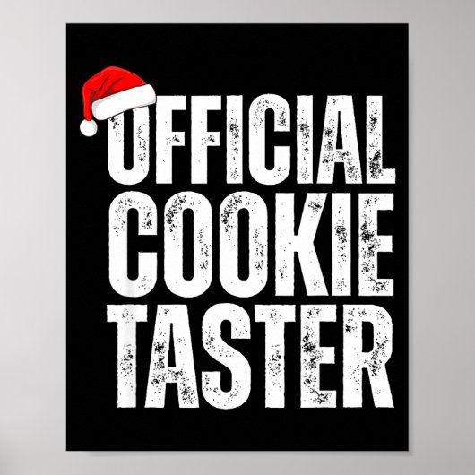 Cookie And Cookie Taster, Christmas Couples Poster (Vorne)