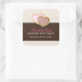 Cookie-Aufkleber Quadratischer Aufkleber (Tasche)