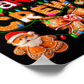 Cookie-Back-Crew-Koch-Coquette-Bogen-Weihnachten-G Poster (Ecke)