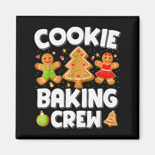 Cookie-Back-Crew Weihnachten Lebkuchen-Team Squada Magnet