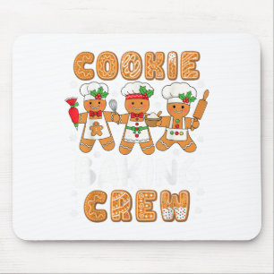 Cookie-Back-Crew Weihnachten Lustig Gingerbread Li Mousepad