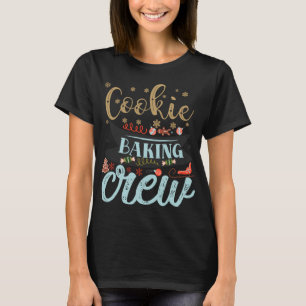 Cookie-Back-Crew Weihnachtsfeiertags-Familie T-Shi T-Shirt