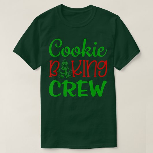 Cookie Backen Crew Bäckerei Kinder Mädchen Frauen T-Shirt (Design vorne)