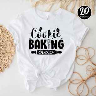 Cookie Backen Crew Funny Christmas Familie T-Shirt