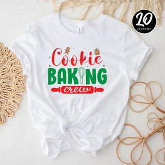 Cookie Backen Crew Funny Christmas Familie T-Shirt