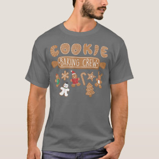 Cookie Backen Crew Funny Christmas Lebkuchen Coo T-Shirt