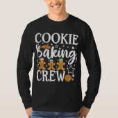 Cookie Backen Crew Funny Group Matching Weihnachte T-Shirt (Vorderseite)