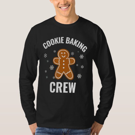 Cookie Backen Crew Funny Holiday T-Shirt (Vorderseite)