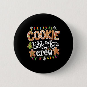 Cookie Backen Crew Kochen Lover Santa Xmas Ginger Button