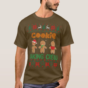 Cookie Backen Crew Lebkuchen Niedliche Uguler Weih T-Shirt