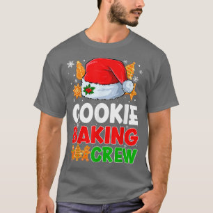 Cookie Backen Crew Pajama Matching Family Christma T-Shirt