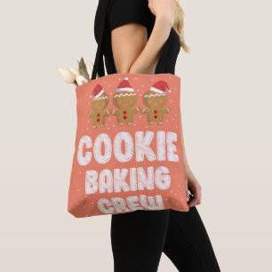 Cookie Backen Crew Shirt Weihnachten Familie Ginge Tasche
