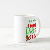 Cookie Backen Crew Spaß Urlaub Kochen Kaffeetasse (VorderseiteRechts)