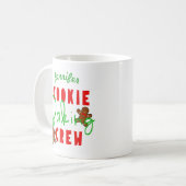 Cookie Backen Crew Spaß Urlaub Kochen Kaffeetasse (Vorderseite Links)