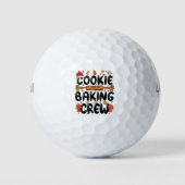 Cookie Backen Crew Weihnachten Lebkuchen Te Golfball (Vorderseite)