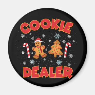 Cookie Backen Crew Weihnachten Magnet