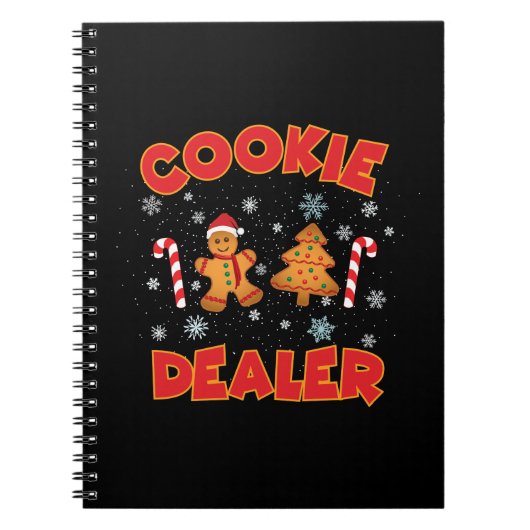 Cookie Backen Crew Weihnachten Notizblock (Vorderseite)