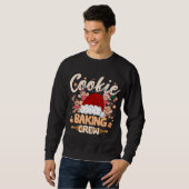 Cookie Backen Crew Weihnachten Weihnachtsfeiertag Sweatshirt (Vorne ganz)