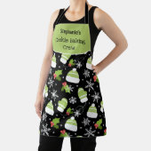 Cookie Backen Crew Winter Weihnachtsmuster Custom Schürze (InSitu)