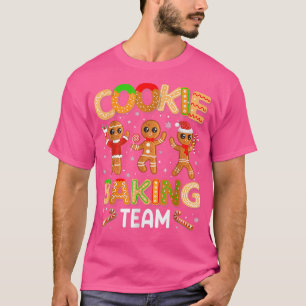 Cookie Backteam Familie Lebkuchen Weihnachten Weih T-Shirt