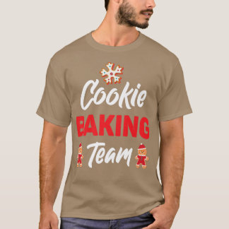 Cookie Backteam Weihnachts Familie Baking Fingerab T-Shirt