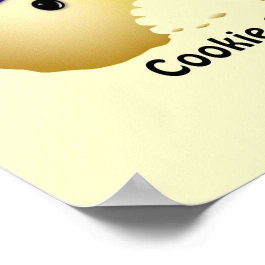 Cookie-Backwettbewerb Poster (Ecke)