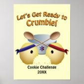 Cookie-Backwettbewerb Poster (Vorne)