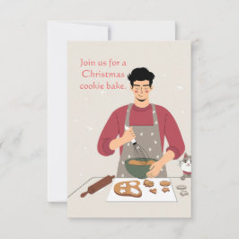 COOKIE BAKE INVITE SAVE THE DATE