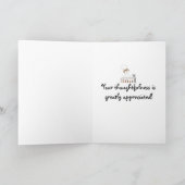 Cookie Baker Dankeskarte (Innenseite)