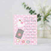 Cookie Baker Einladung (Stehend Vorderseite)