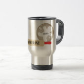 Cookie Baker Gingerbrei Cutout Man Travel Mug Reisebecher (VorderseiteRechts)