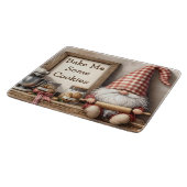 Cookie Baker Gnome Schneidebrett (Ecke)
