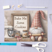 Cookie Baker Gnome Seidenpapier (Handwerk)