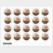 Cookie Bakery Packaufkleber Runder Aufkleber (Blatt)