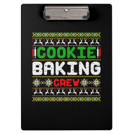 Cookie Baking Crew-50000 Klemmbrett (Vorderseite)